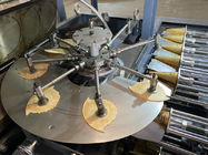 Chaîne de production à grande vitesse de cornet de crème glacée pour l'usine de casse-croûte, usine de boisson