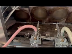 2 tonnes ligne de production de cuisson de cônes de sucre laminés