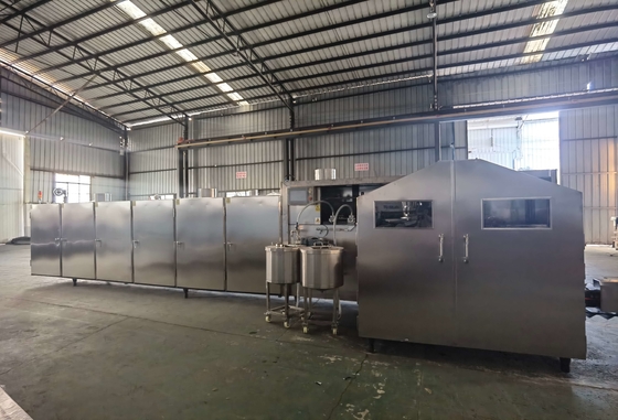 Ligne de production de cônes de crème glacée en acier inoxydable 3,37kw Puissance 380V