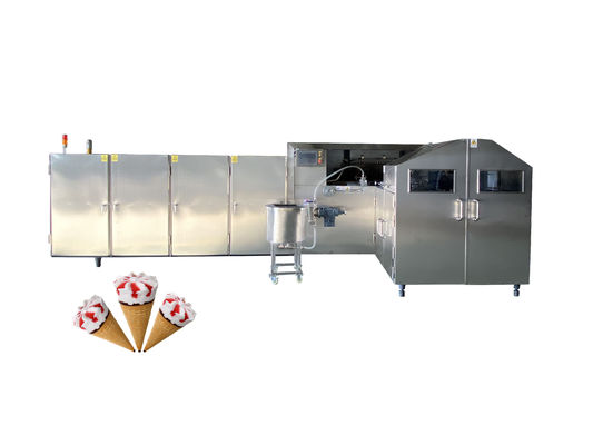 Un bon prix. Gaufre Sugar Cone Making Machine de PLC 5000pcs/h 120mm en ligne