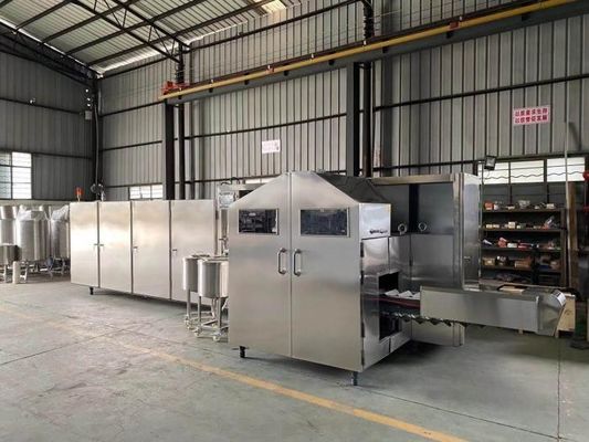 Un bon prix. Machine complètement automatique Sugar Cone Production Line de cornet de crème glacée de 17,5 degrés en ligne