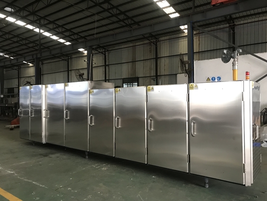 chaîne de production automatique de fabricant de cornet de crème glacée du sucre 2800pcs/H de grande précision