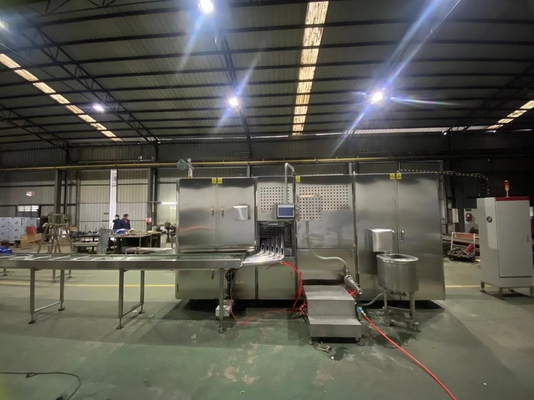Un bon prix. cône de la gaufre 10kg/H de 115mm faisant à machine l'économie de travail en ligne