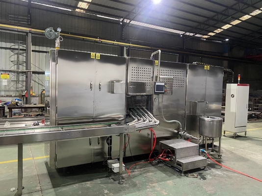 Cône complètement automatique de gaufrette faisant le convoyeur de fentes de la machine 4200pcs/H 5
