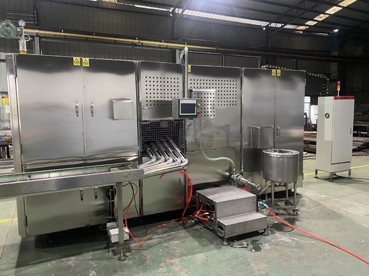 Un bon prix. cône croustillant de la gaufre 5000pcs/H faisant l'économie de l'espace de fabricant de cône de maïs de machine en ligne