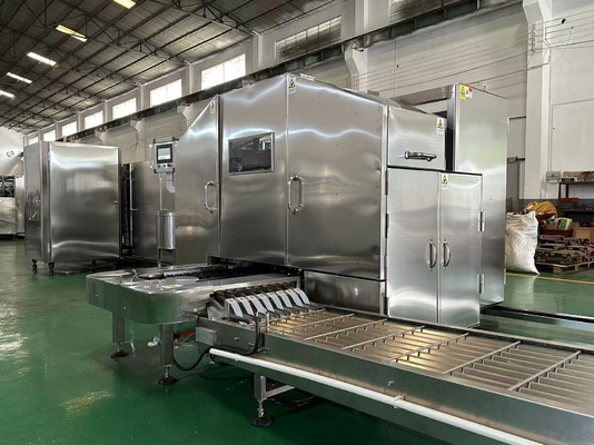 Un bon prix. Ligne de fabrication de cônes de sucre entièrement automatique SIEMENS/DELTA PLC, construction en acier inoxydable 304 – Hygiène et durabilité en ligne