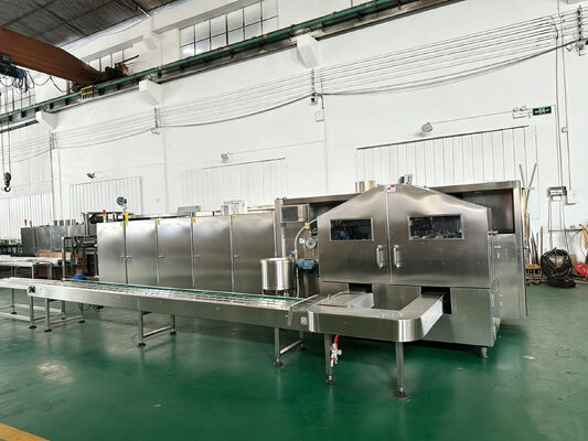 Ligne de production automatique de cornets de crème glacée - Application commerciale - Capable de produire différentes tailles de cornets