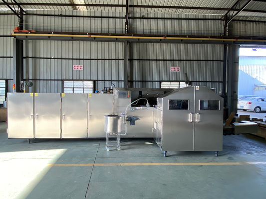 Machine douce de cuisson de cône de rampe complètement automatique en acier de 304 taches