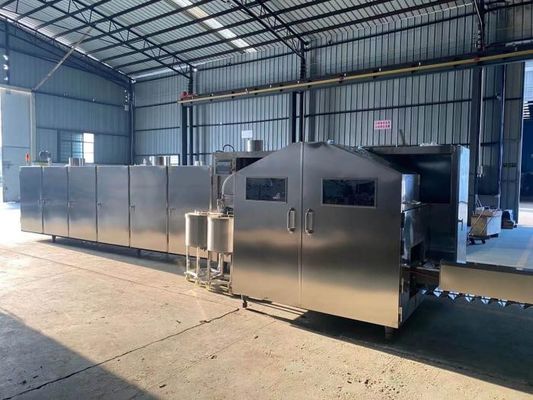cornet de crème glacée 2000pcs/H faisant le système de PLC de Schneider de machine